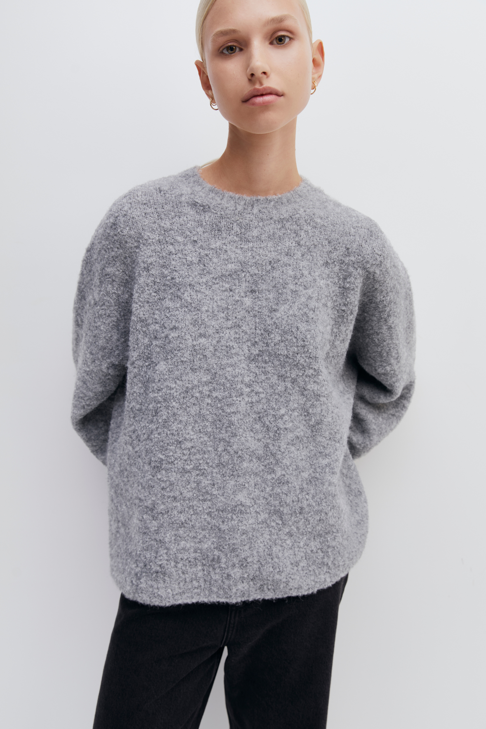 Elias Knit Charcoal 