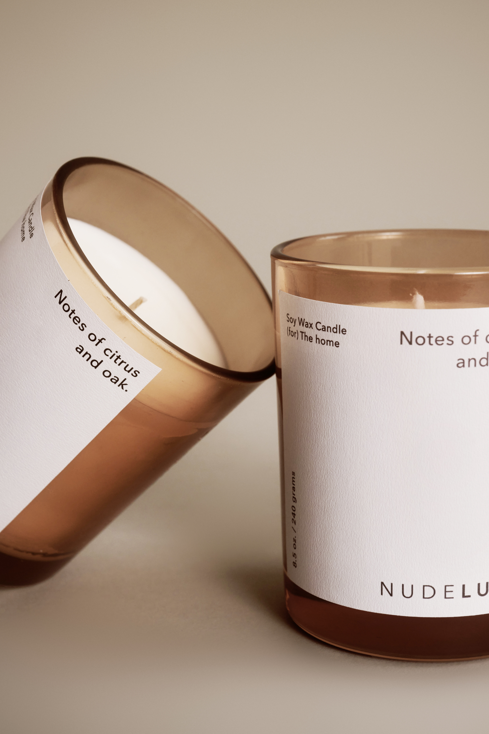 Nude Lucy Candle White 