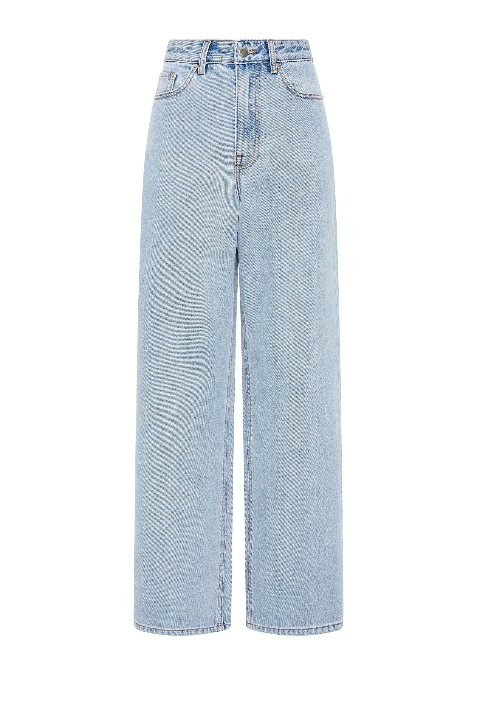 Organic Relaxed Leg Jean 90s Blue Wash 