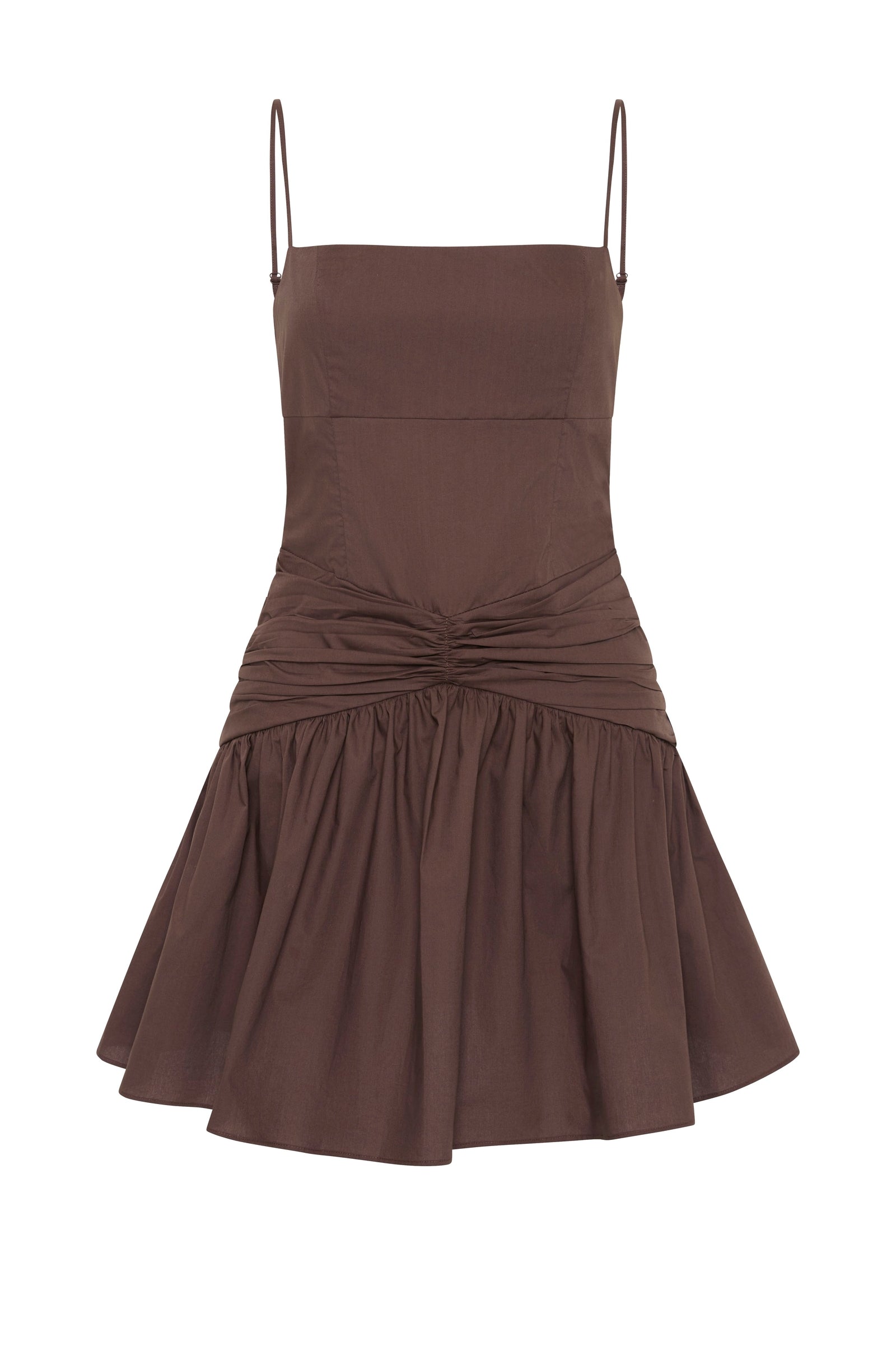 Skarla Mini Dress Chocolate 