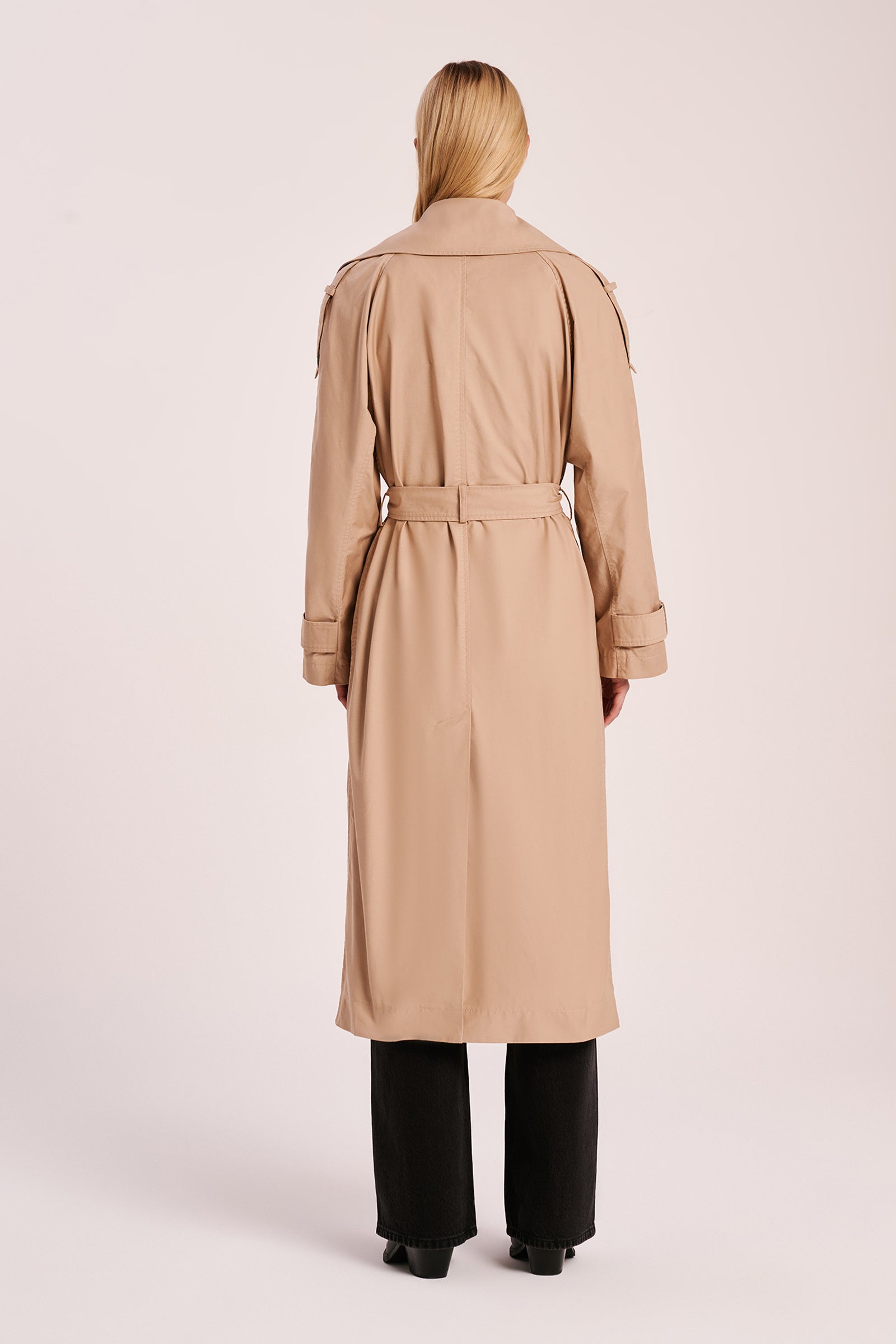 Milo Trench Coat Tan 