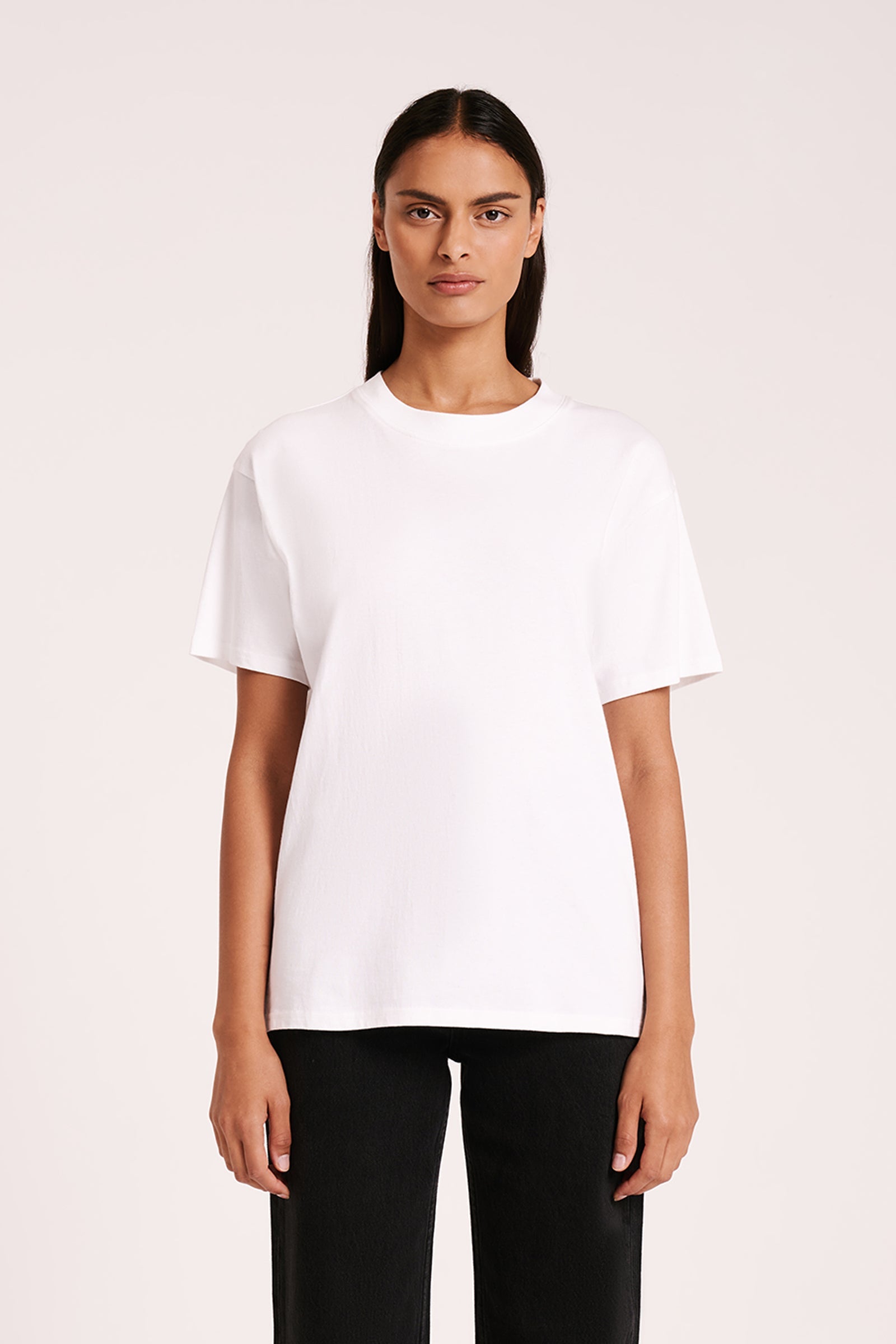 Organic Boyfriend Tee White 