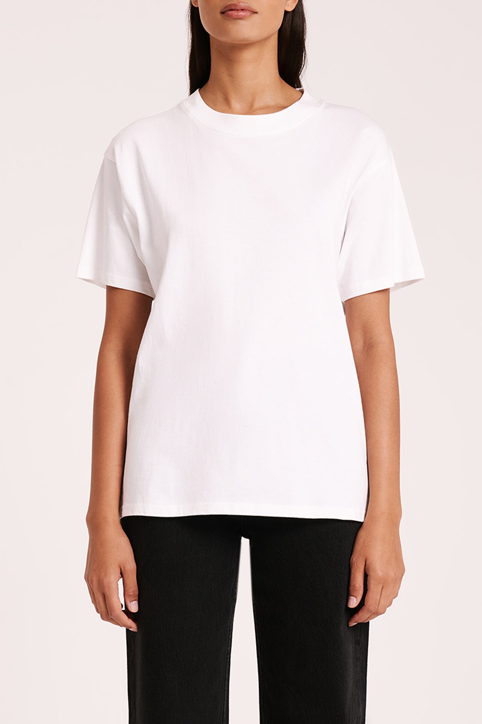 Organic Boyfriend Tee White 