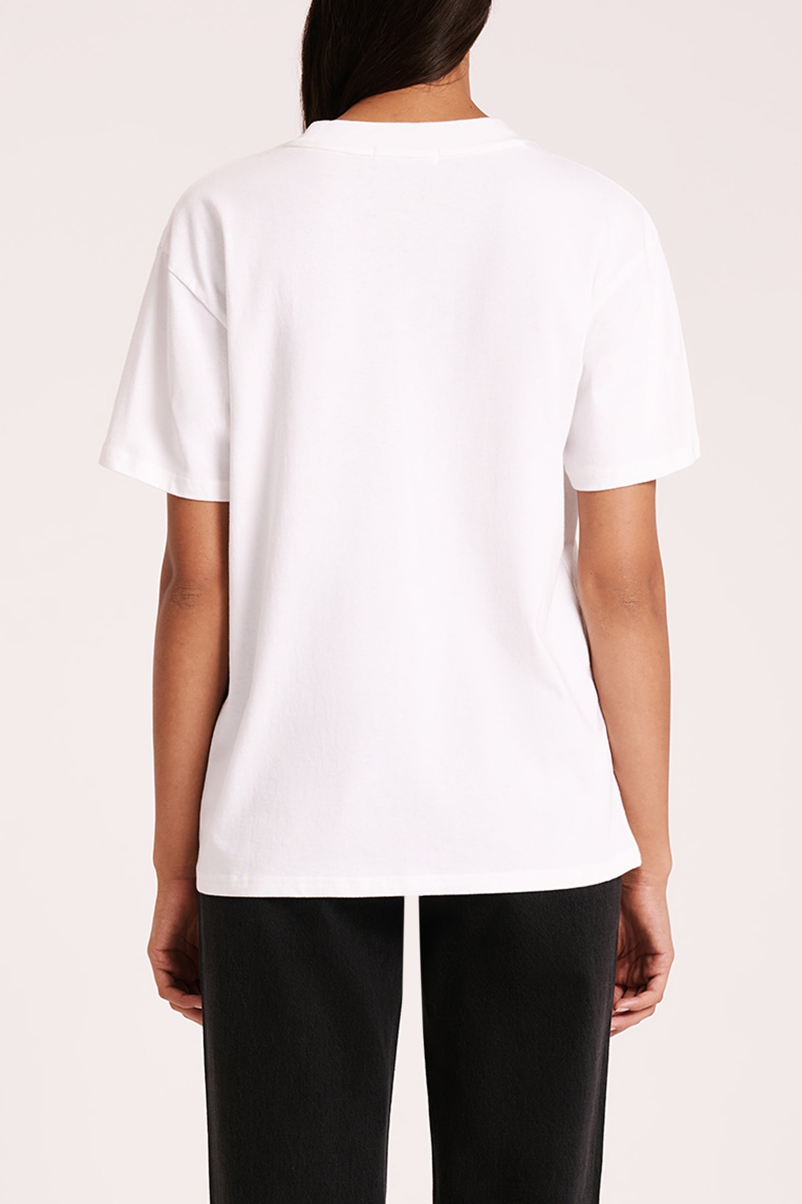 Organic Boyfriend Tee White 