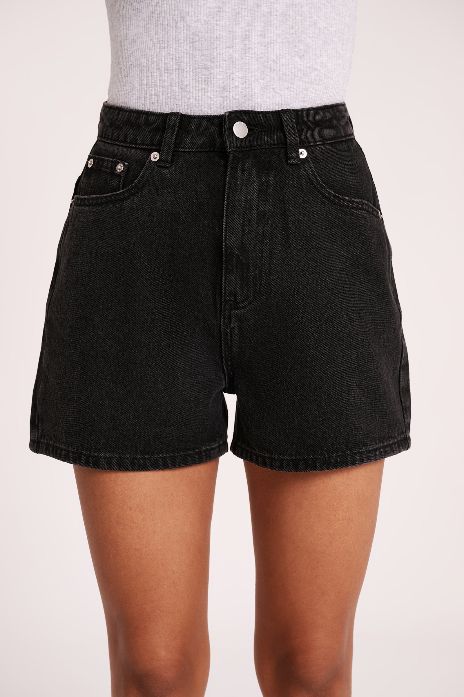 Organic Mom Short Vintage Black 