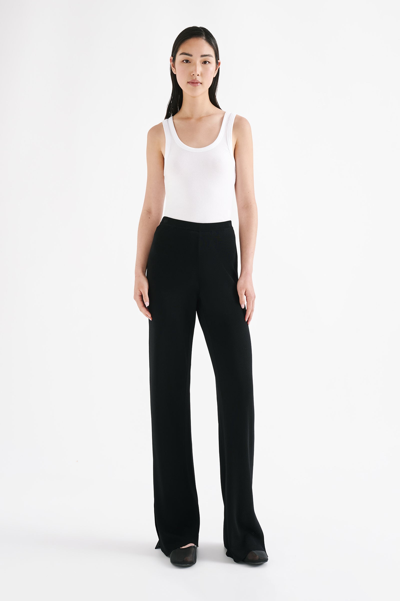 Mason Knit Pant Black 