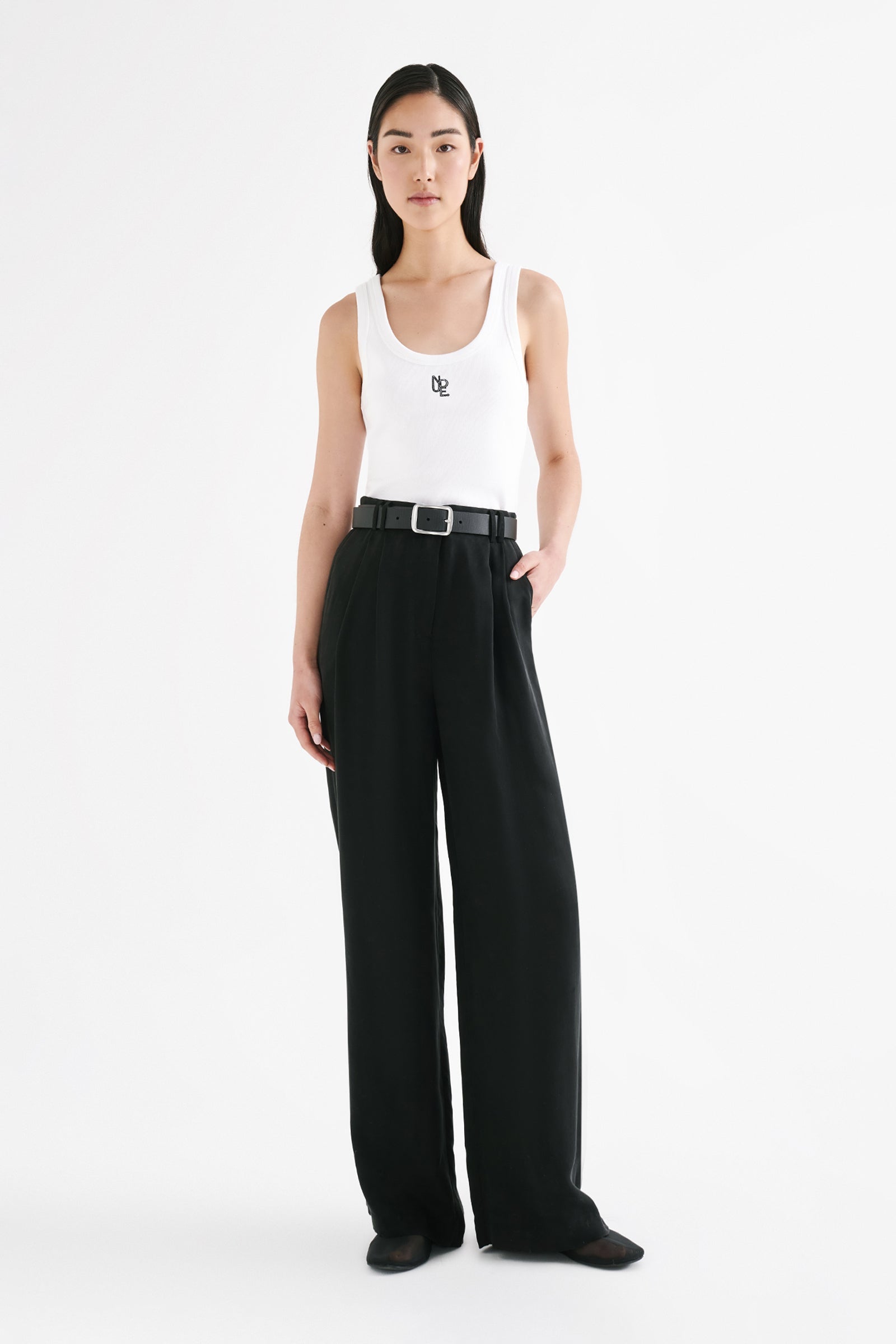 Lea Cupro Pant Black 