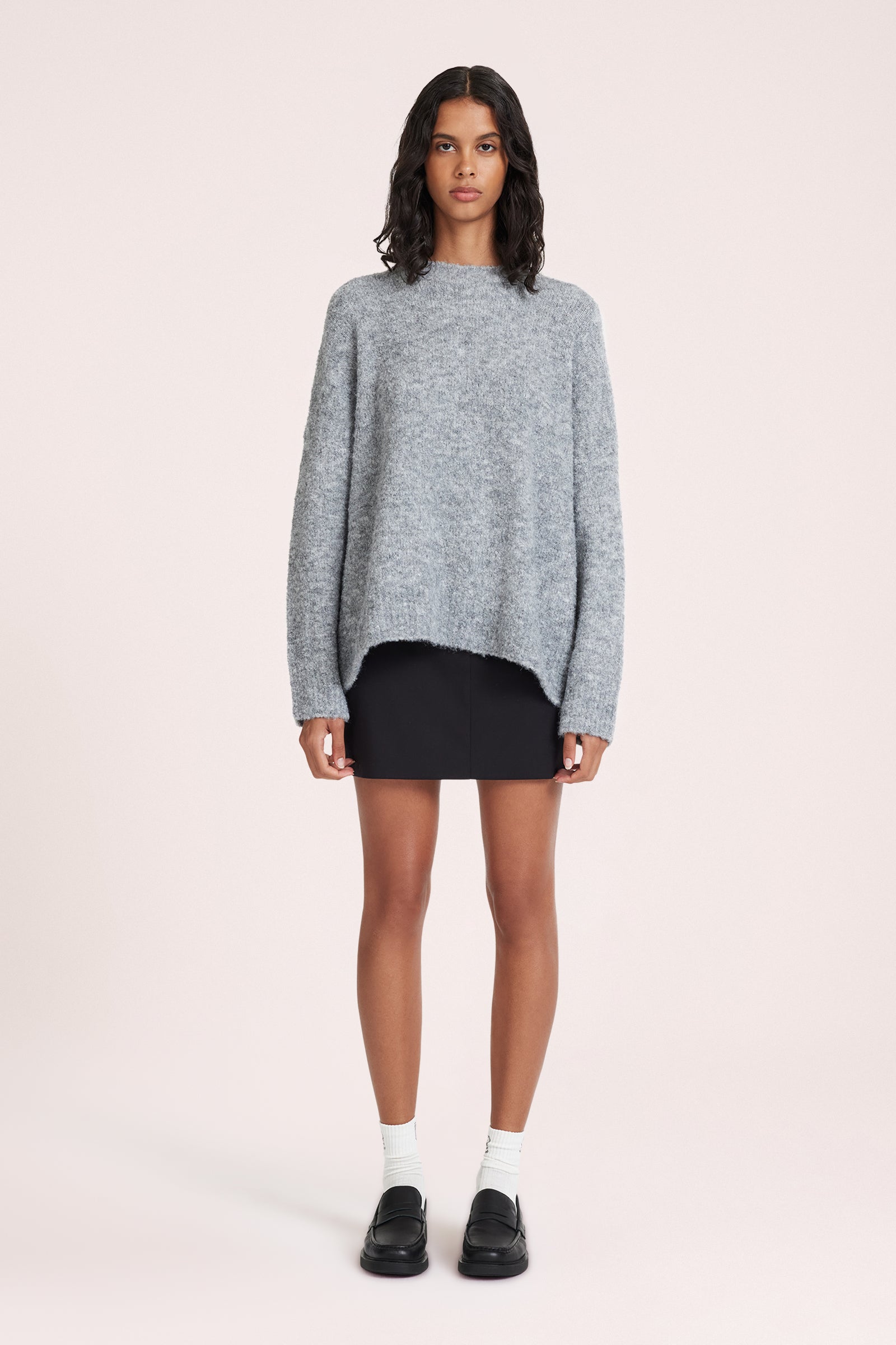 Elias Knit Charcoal 