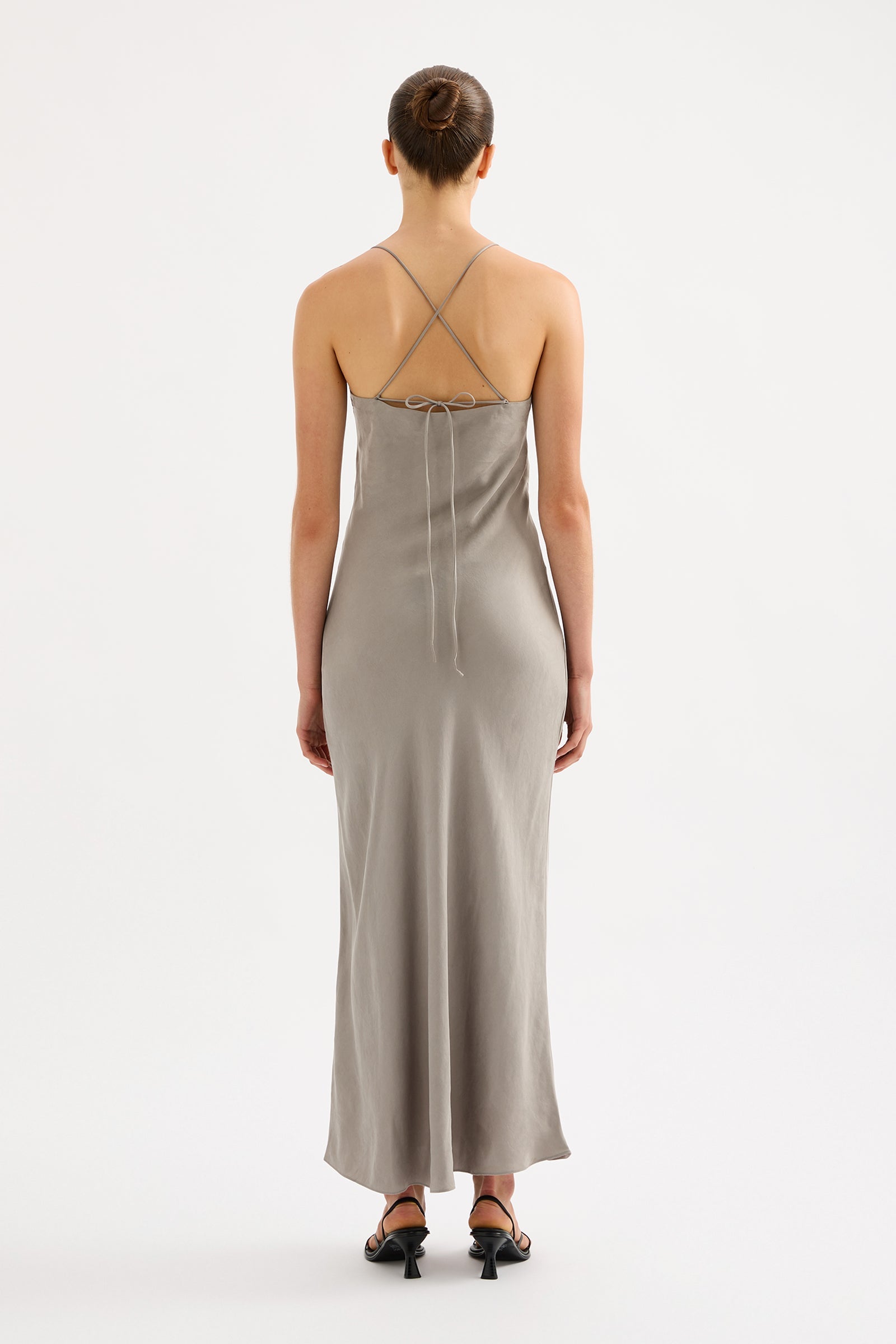 Rylan Slip Dress Smoke 