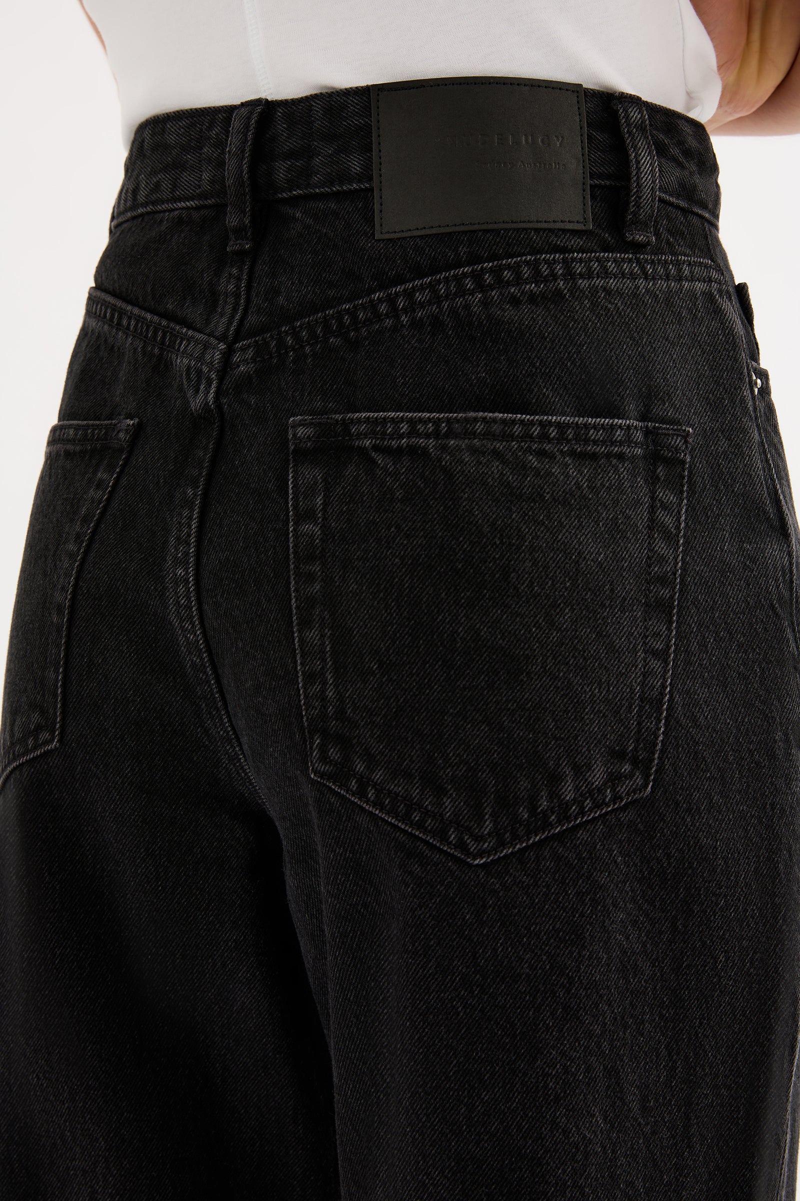 Organic Baggy Jean Vintage Black 