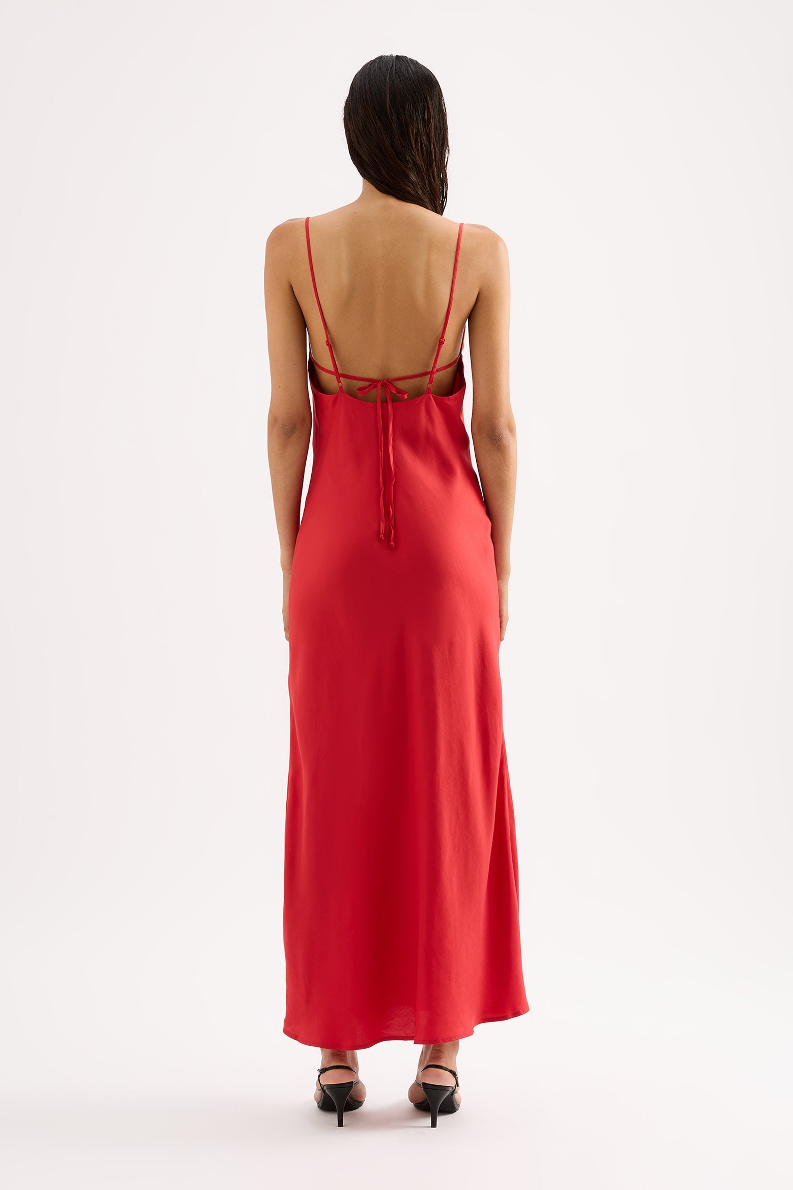 Greta Slip Maxi Dress Chilli 