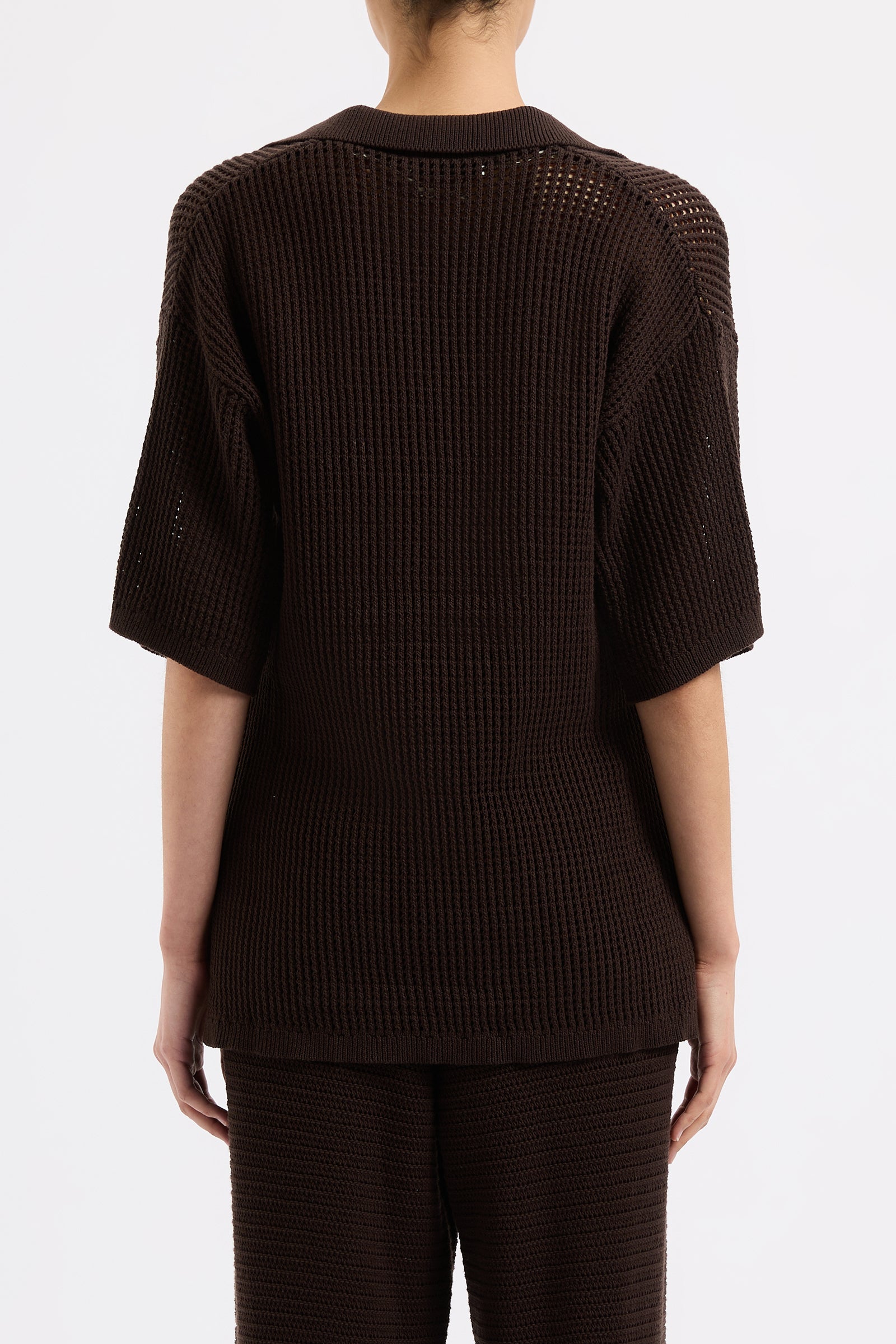 Willow Crochet Tunic Espresso 