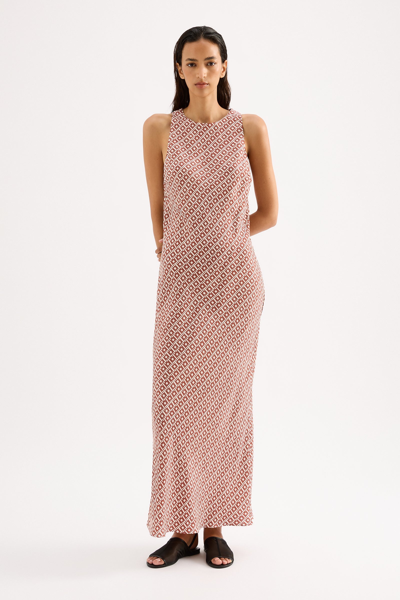 Jasper Cupro Maxi Dress Jasper 