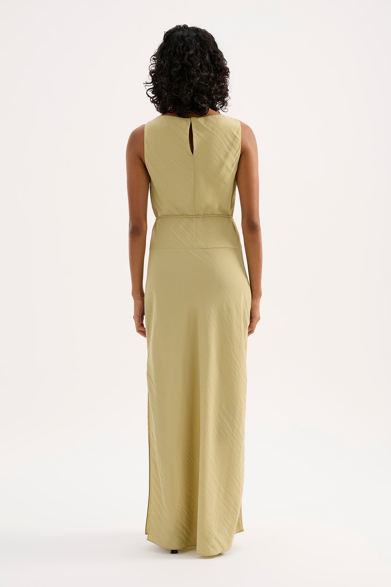 Alia Maxi Dress Matcha 