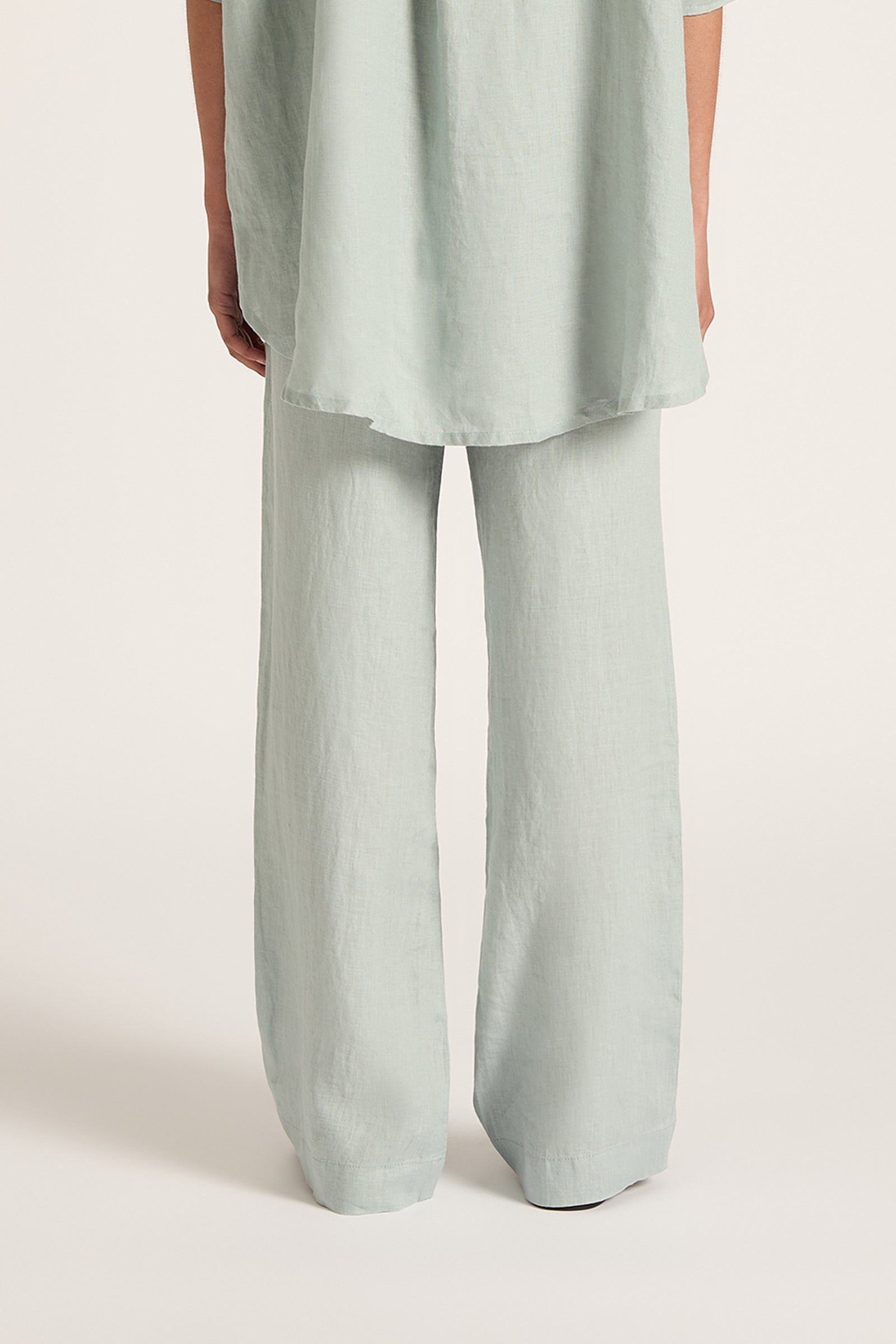 Lounge Linen Pant Seafoam 