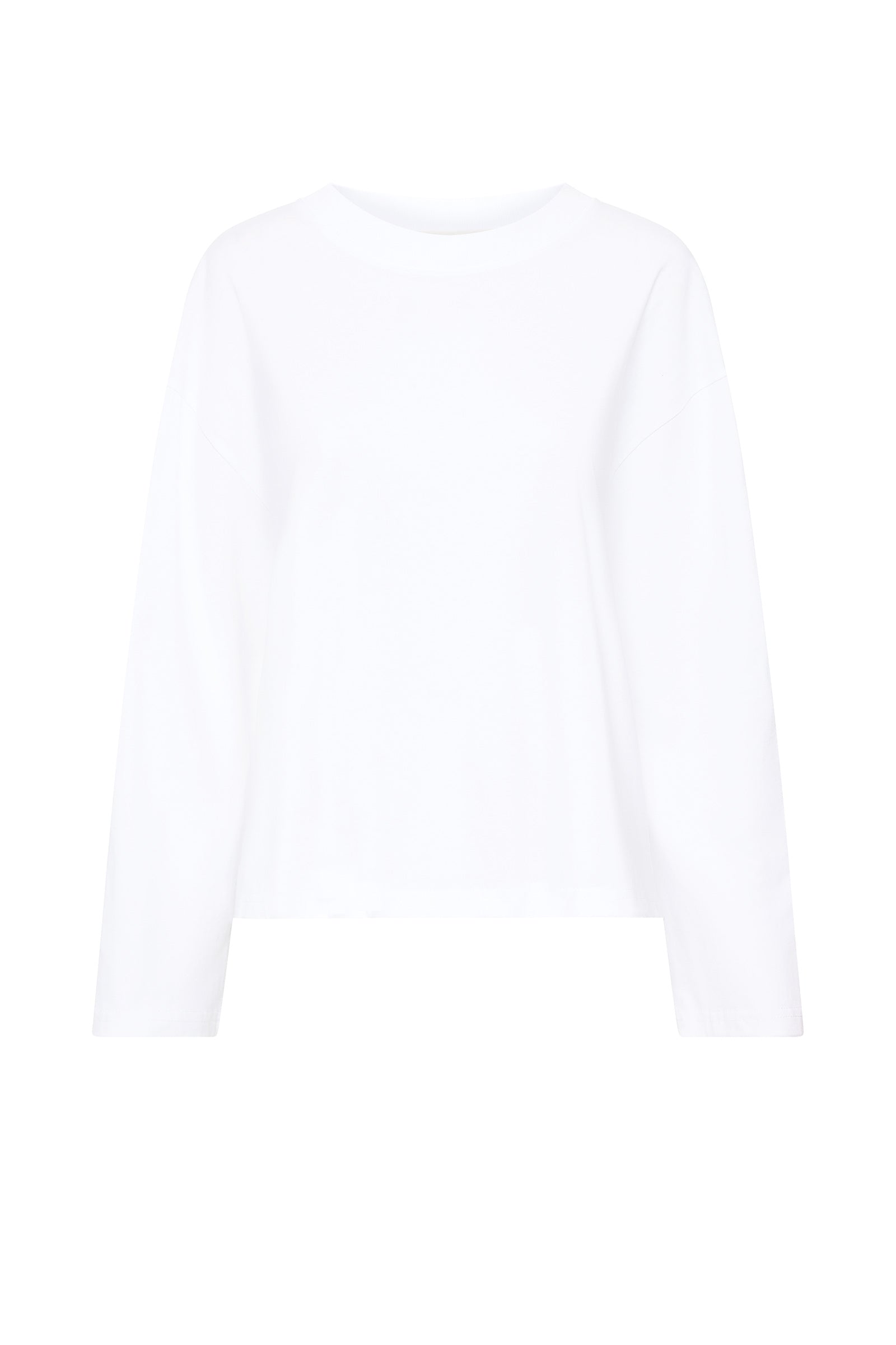 Organic Ls Tee White 