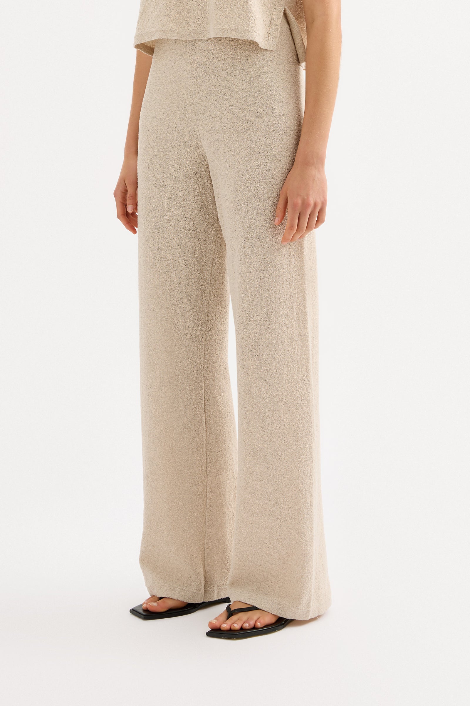 Zosia Knit Pant Bone 