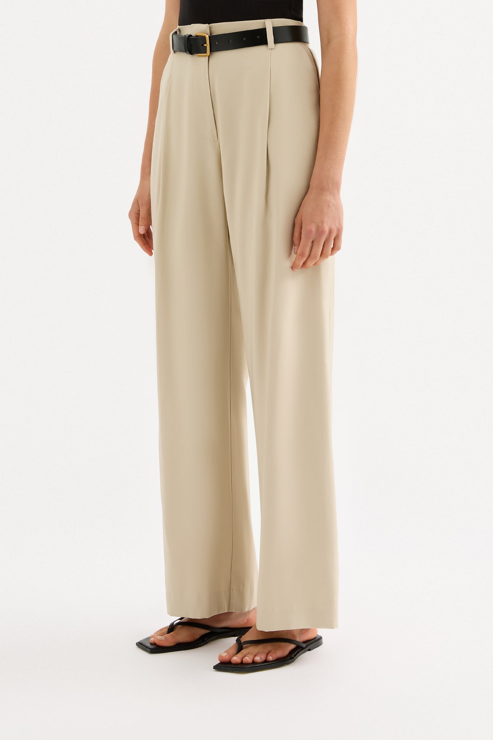 Everyday Tailored Pant Bone 