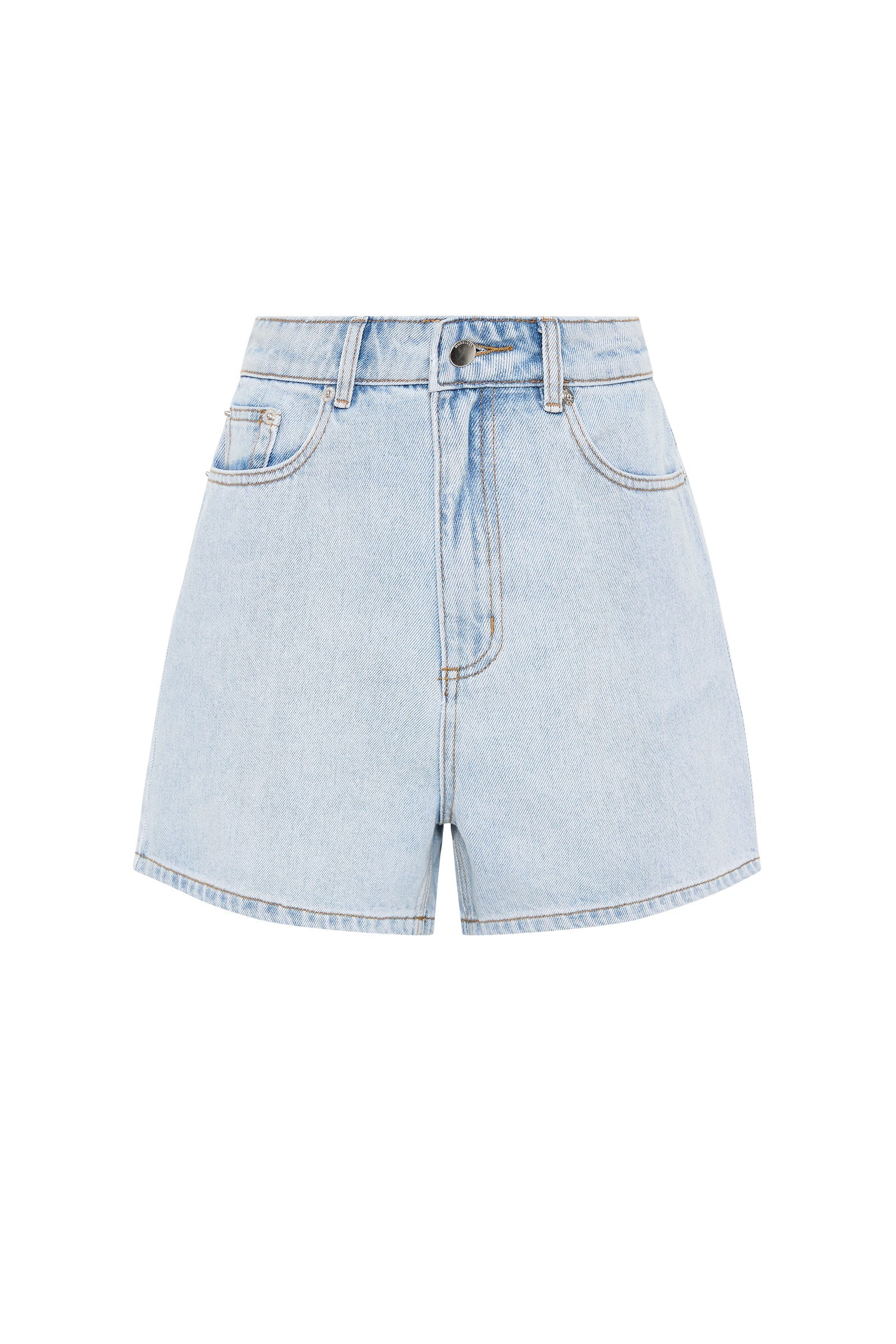 Organic Mom Short Clear Blue 