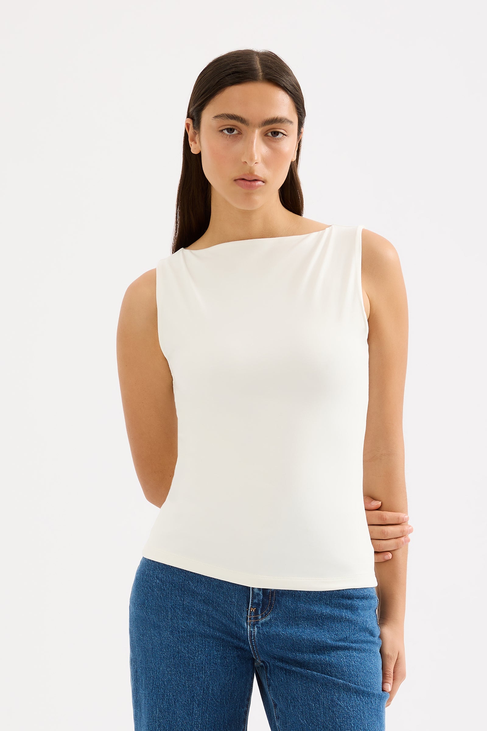 Lois Organic Tank White 