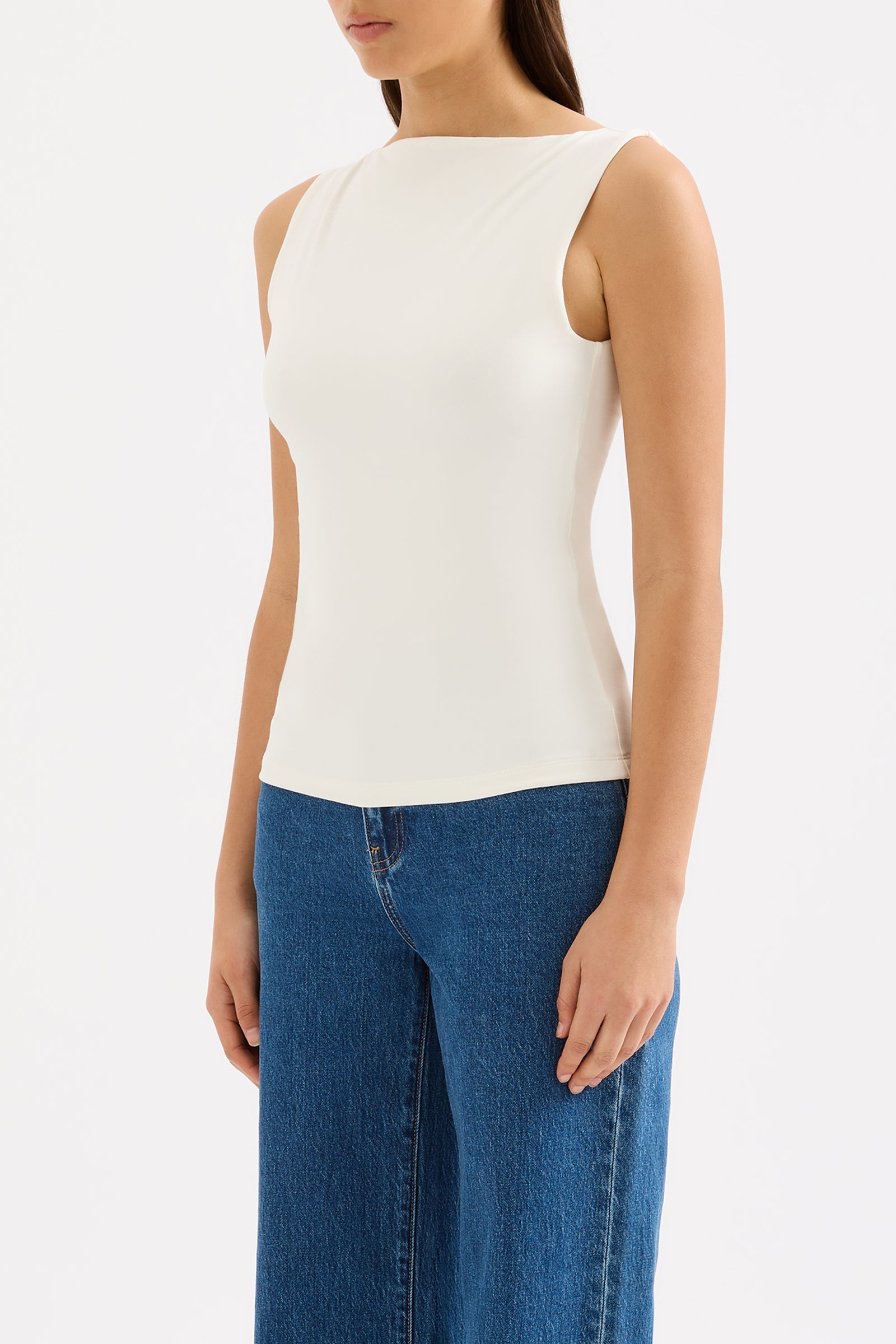 Lois Organic Tank White 