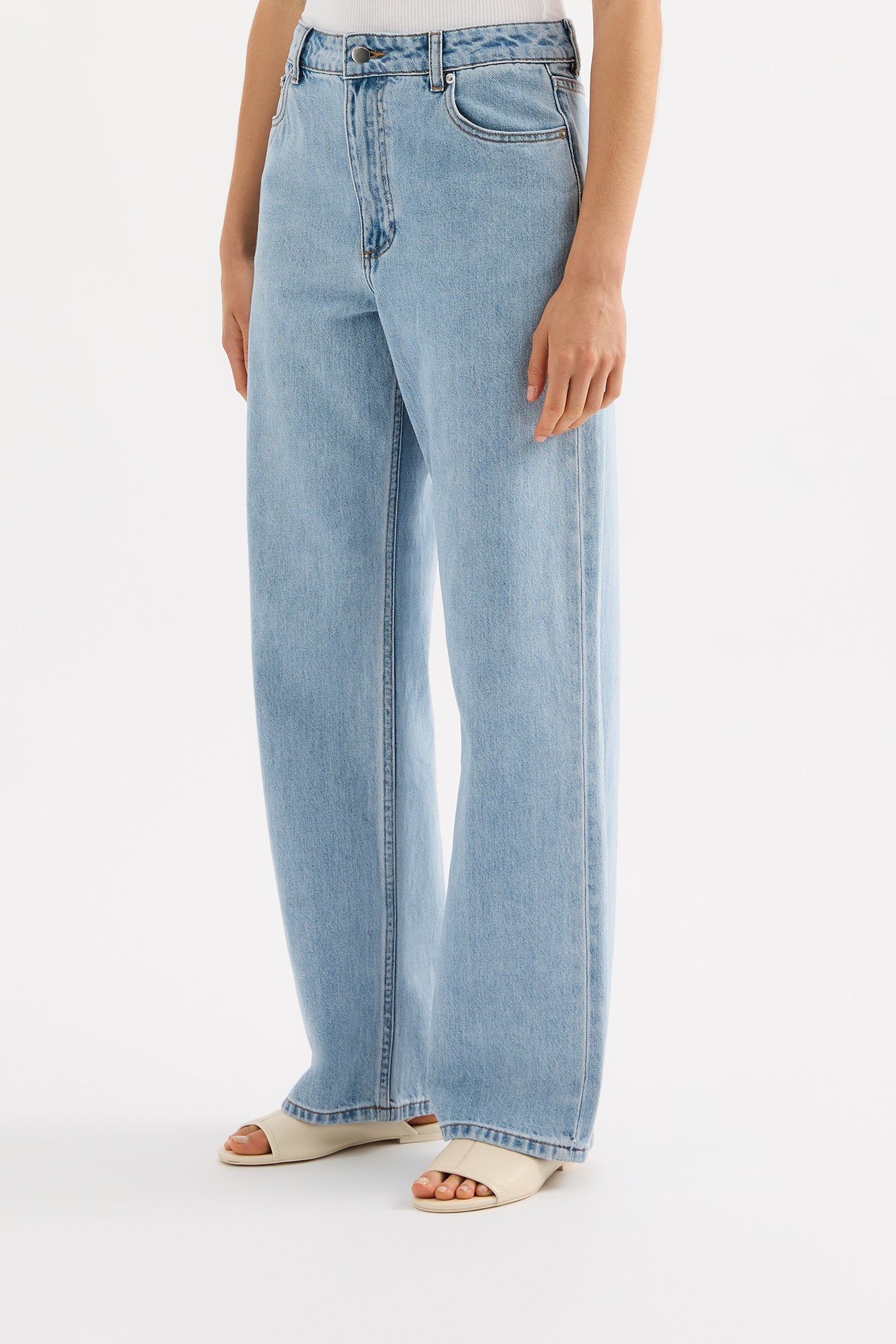 Organic Baggy Jean 90s Blue 