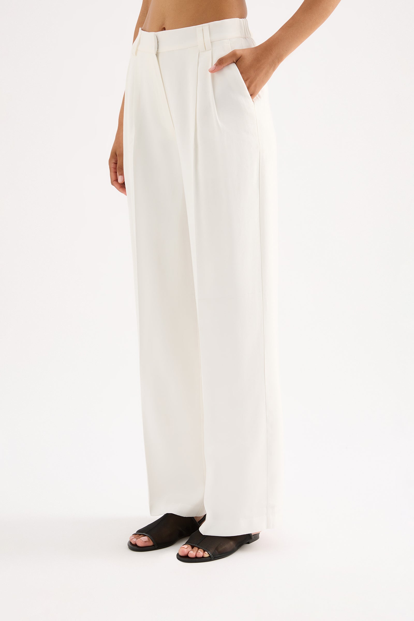 Lowen Tailored Pant Salt 