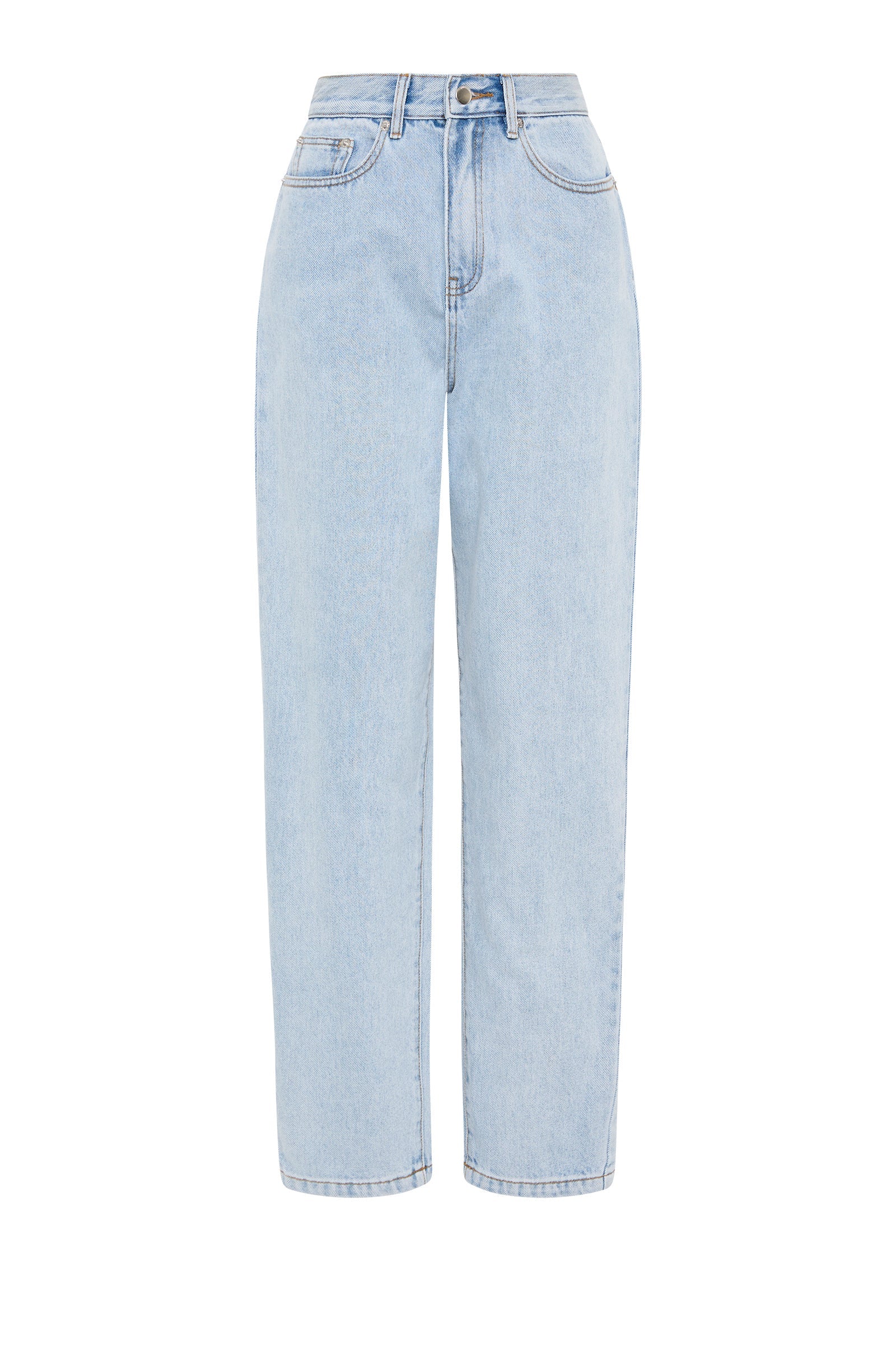 Organic Mom Jean Clear Blue 