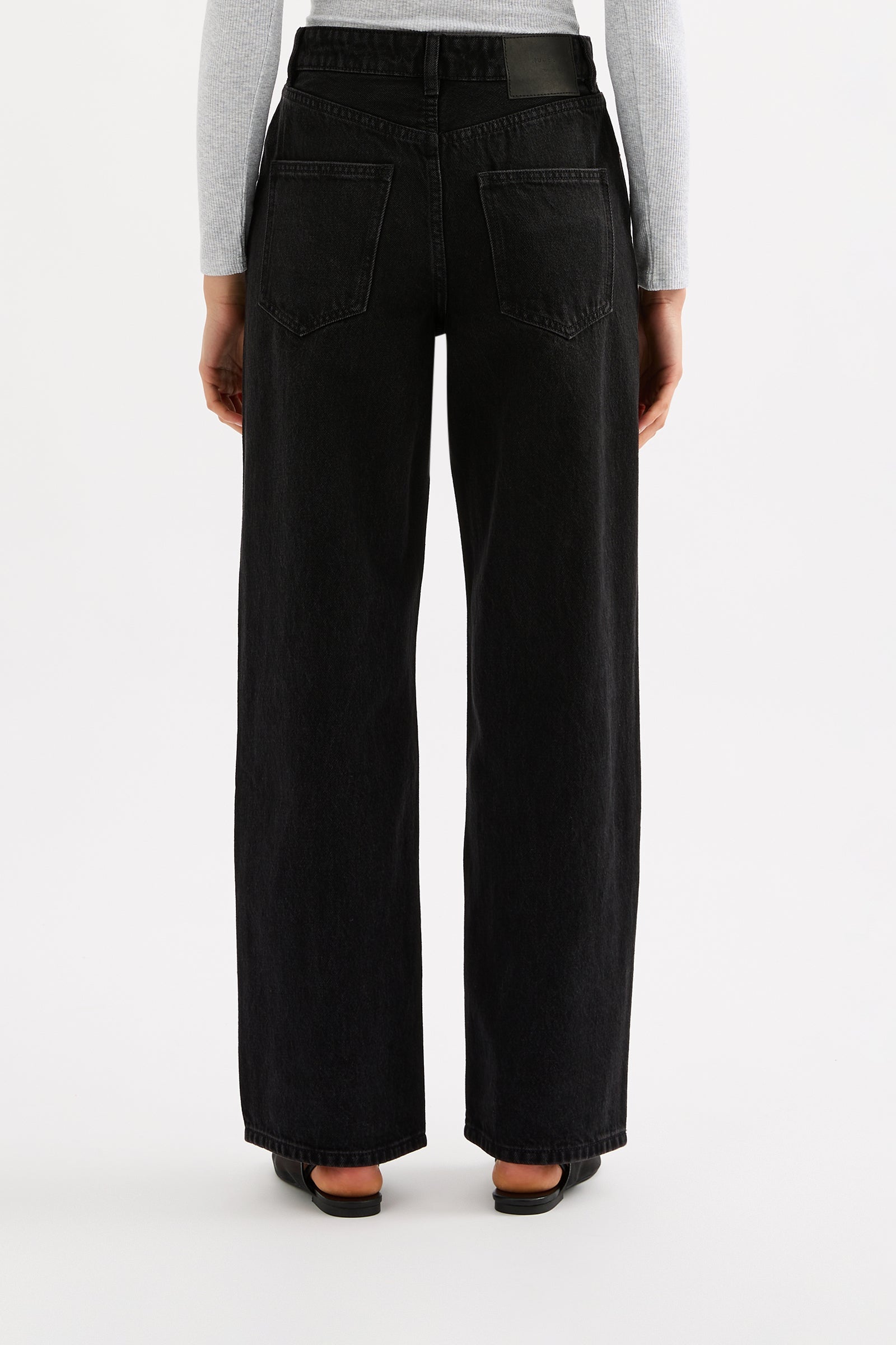 Organic Baggy Jean Vintage Black 