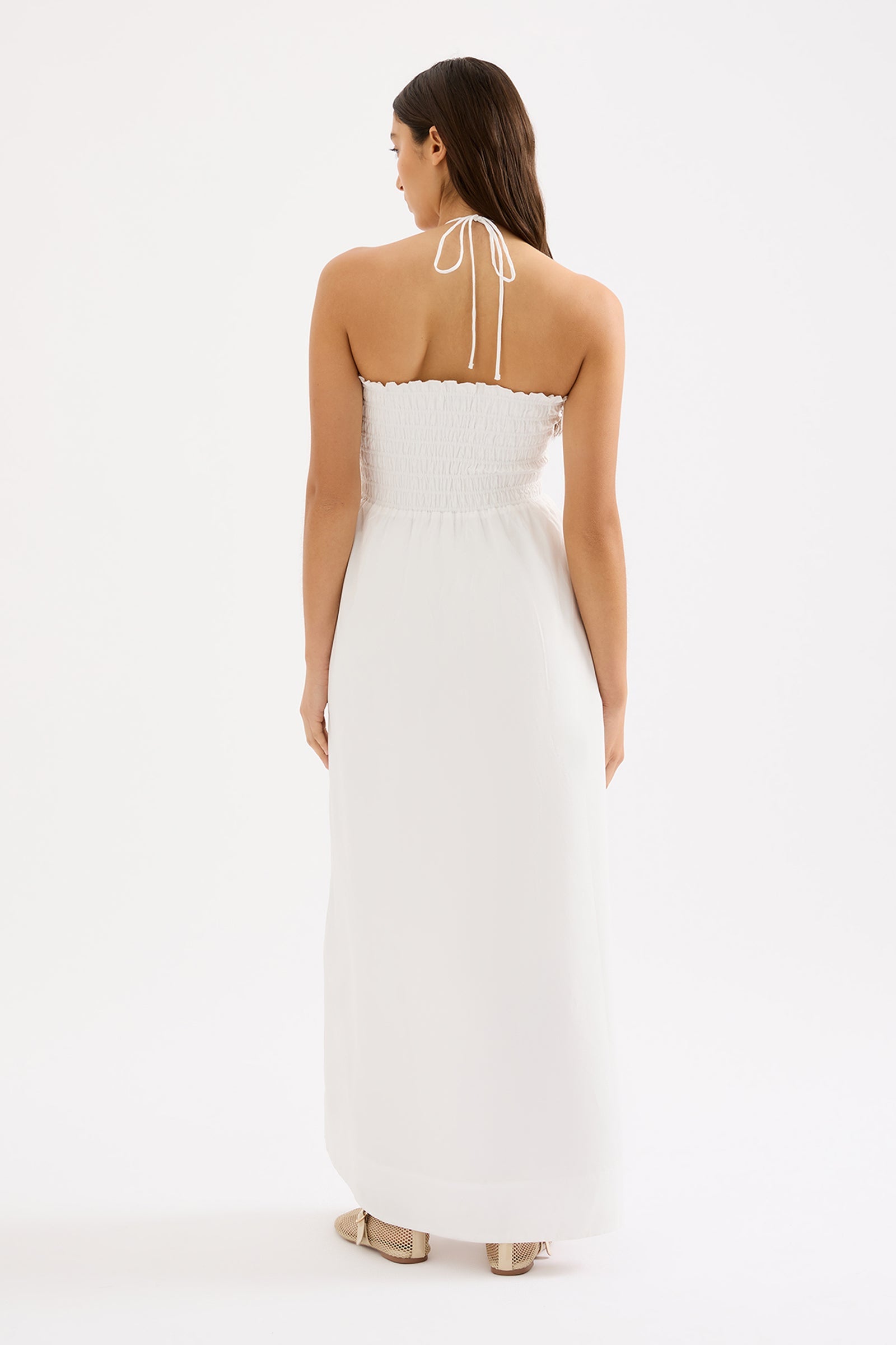 Inka Maxi Dress White 