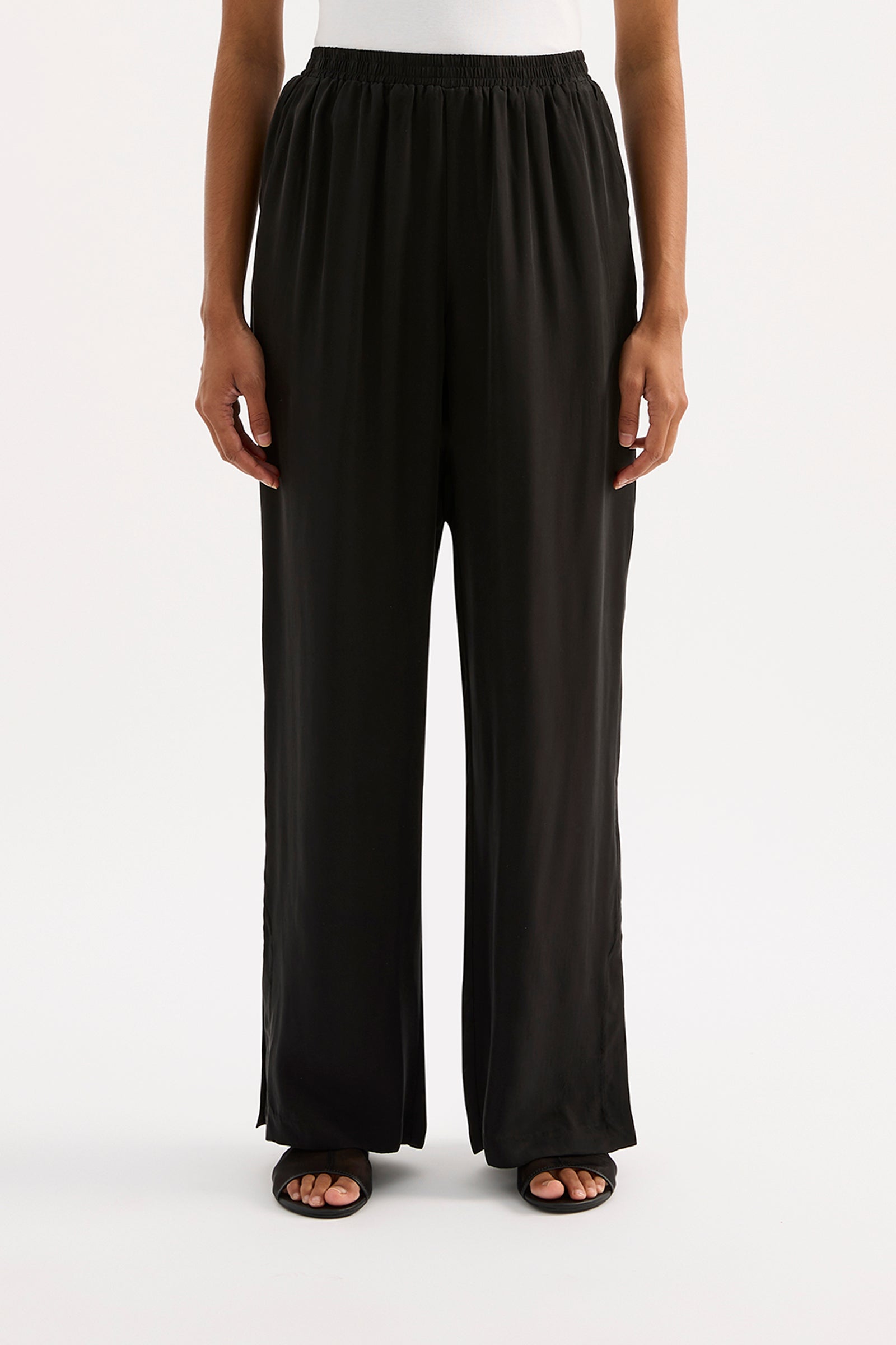 Dara Cupro Pant Black 